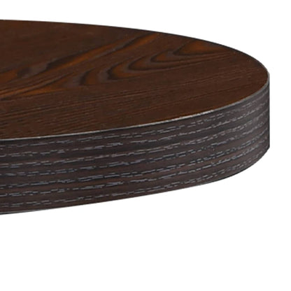 Bistrotafel 40 Cm Mdf Donkerbruin 1 40 x 75 cm Donkerbruin en zwart