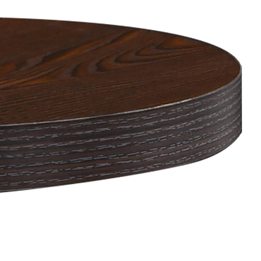 Bistrotafel 40 Cm Mdf Donkerbruin 1 40 x 75 cm Donkerbruin en zwart
