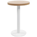 Bistro table 50 cm MDF light brown