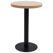 Bistrotafel 50x75 cm MDF lichtbruin