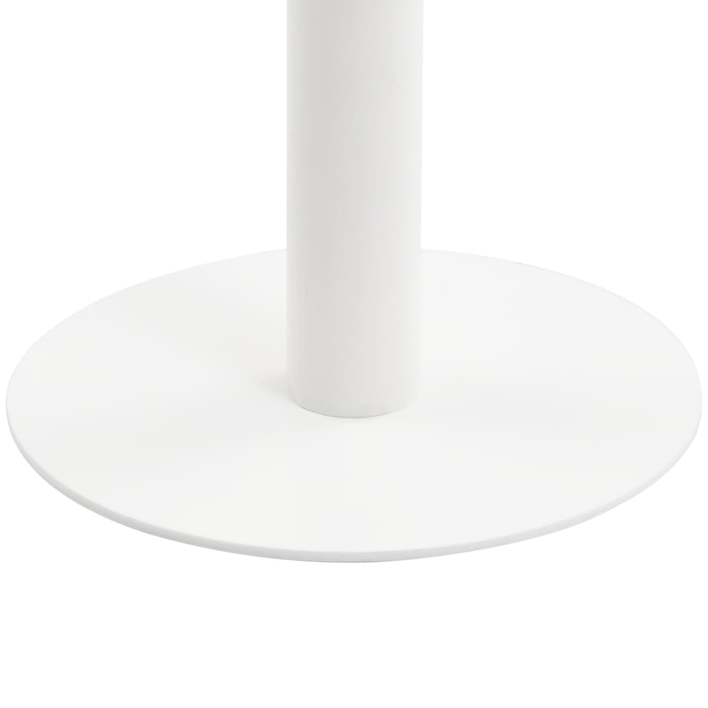 Bistrotafel 60 Cm Mdf 60 x 75 cm Lichtbruin en wit