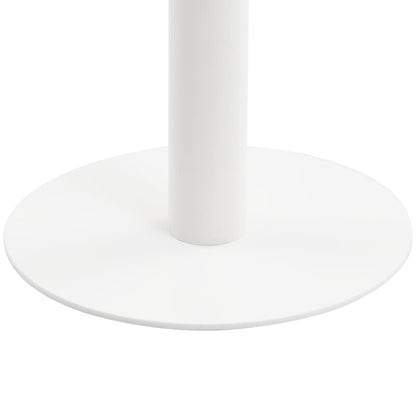 Bistrotafel 60 Cm Mdf 60 x 75 cm Lichtbruin en wit
