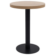 Bistrotafel 60x75 cm MDF lichtbruin