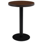 Bistro Table 60 cm MDF Dark Brown