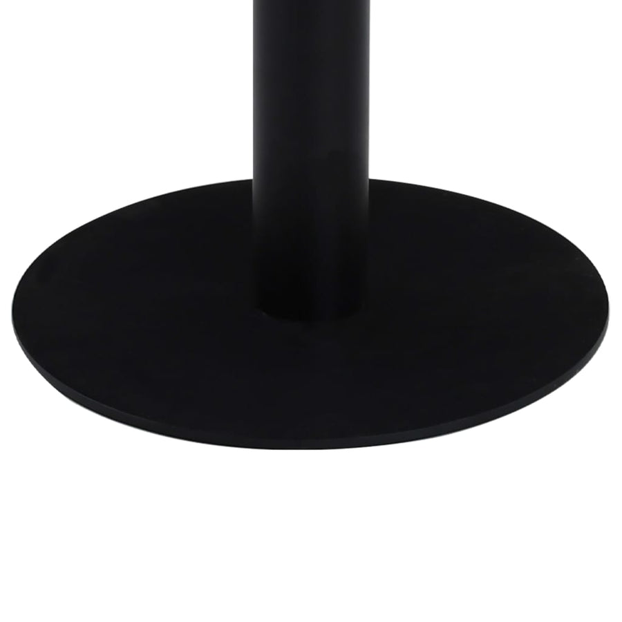 Bistrotafel 60 Cm Mdf 60 x 75 cm Donkerbruin en zwart
