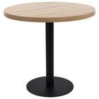 Bistrotafel 80x75 cm MDF lichtbruin