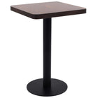 Bistrotafel 50x50x75 cm MDF donkerbruin