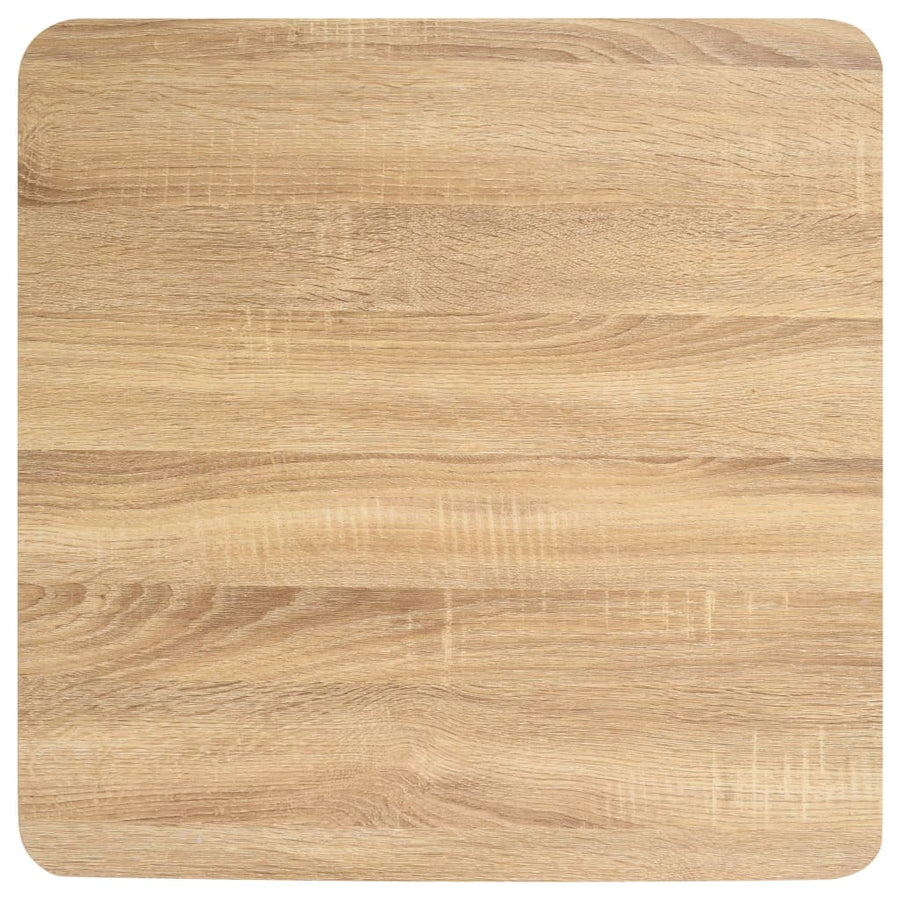 Bistrotafel 60X60 Cm Mdf Lichtbruin