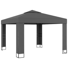 Prieel Met Dubbel Dak 3 x 3 m Antraciet