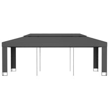Prieel Met Dubbel Dak 3 x 6 m Antraciet