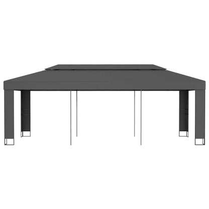 Prieel Met Dubbel Dak 3 x 6 m Antraciet