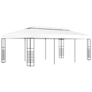 Partytent 6x3 m wit staal polyester