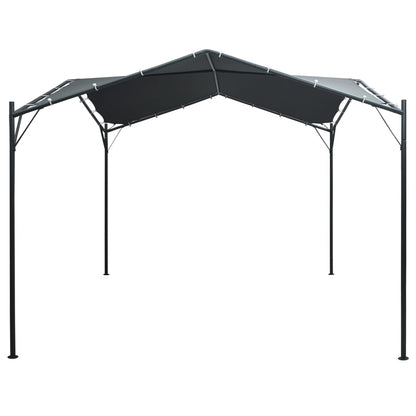 Prieel 3x3 m staal antraciet