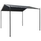 Prieel 3x3x2.6 m staal antraciet