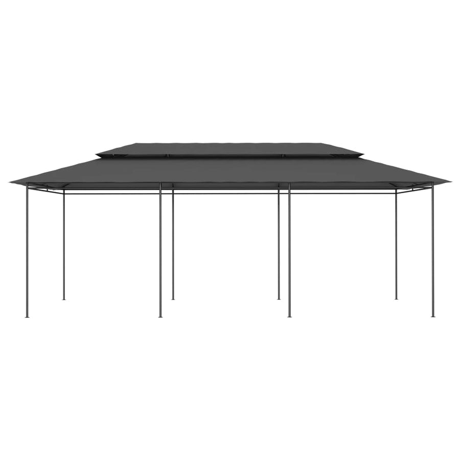 Prieel 600X298X270 Cm Antraciet Zonder gordijn