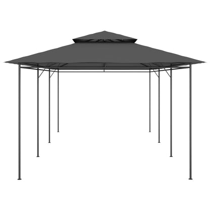 Prieel 600X298X270 Cm Antraciet Zonder gordijn