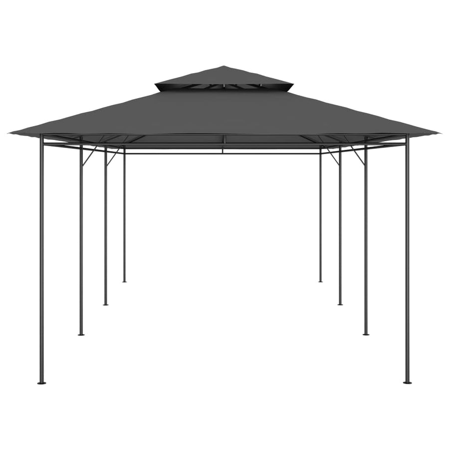 Prieel 600X298X270 Cm Antraciet Zonder gordijn