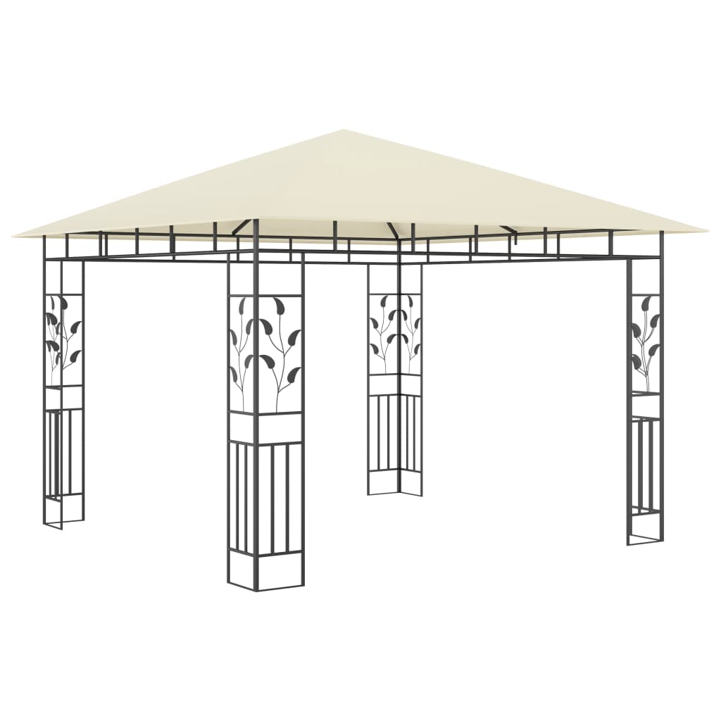 Prieel Met Klamboe 180 G/M² 3X3X2,73 M 3 x 3 x 2.73 m Crème