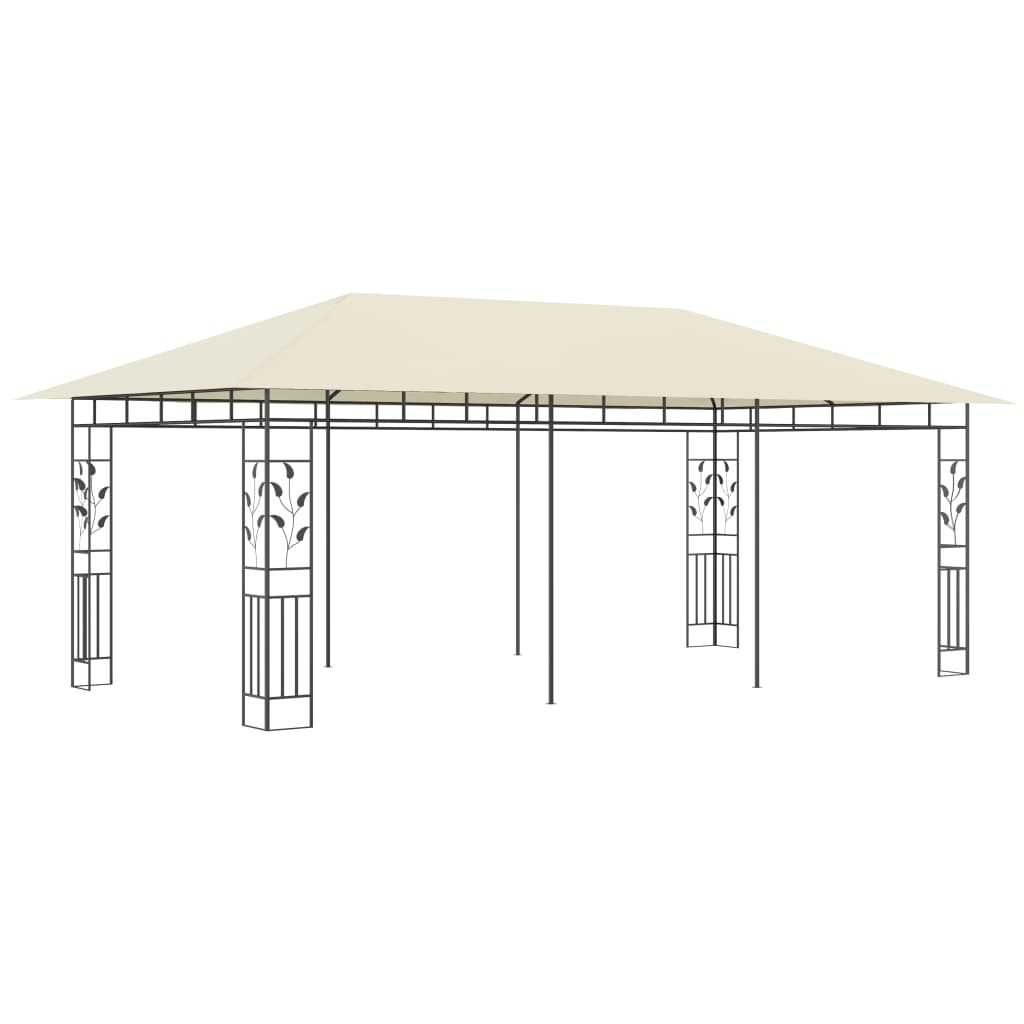 Prieel Met Klamboe 6 x 3 x 2,73 m Crème
