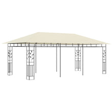 Prieel Met Klamboe 6 x 3 x 2,73 m Crème