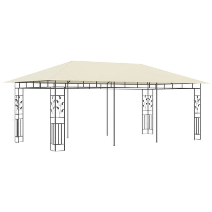 Prieel Met Klamboe 6 x 3 x 2,73 m Crème