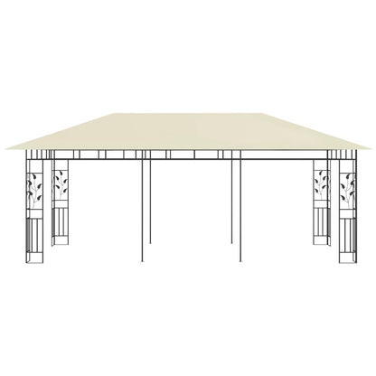 Prieel Met Klamboe 6 x 3 x 2,73 m Crème