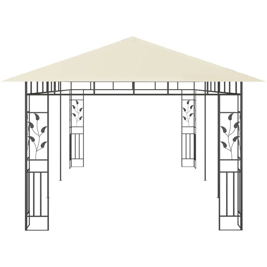 Prieel Met Klamboe 6 x 3 x 2,73 m Crème