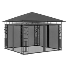 Prieel Met Klamboe 180 G/M² 3X3X2,73 M 3 x 3 x 2.73 m Antraciet
