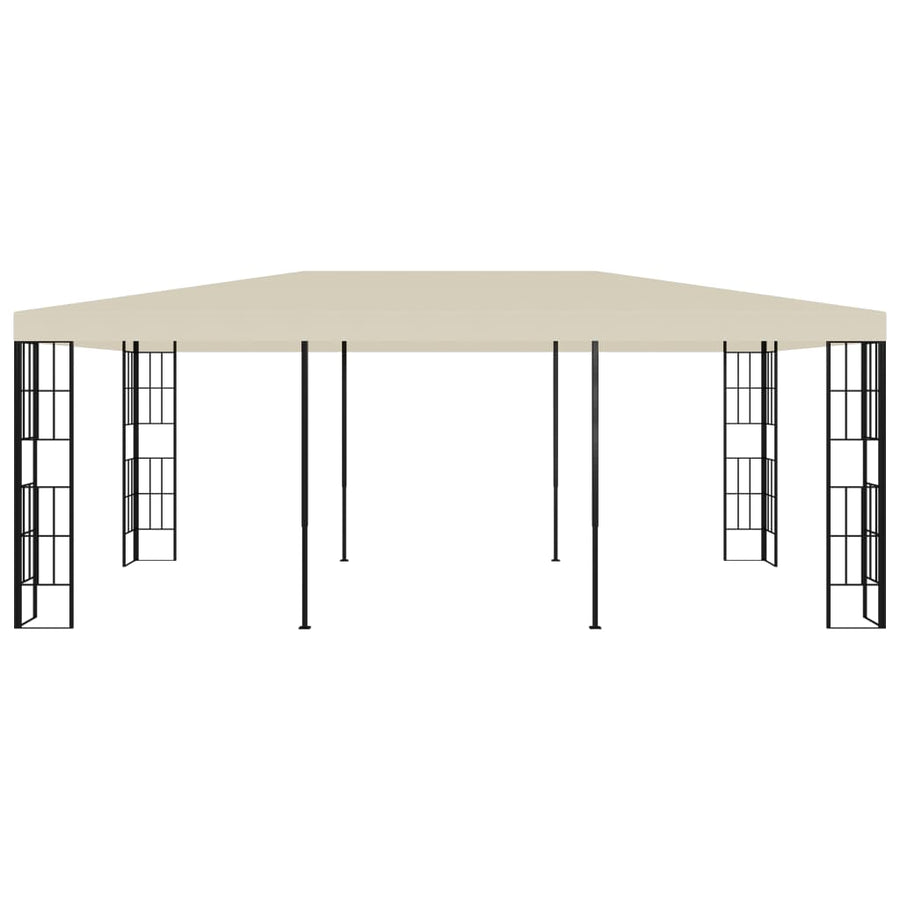Prieel 3 x 6 m Crème