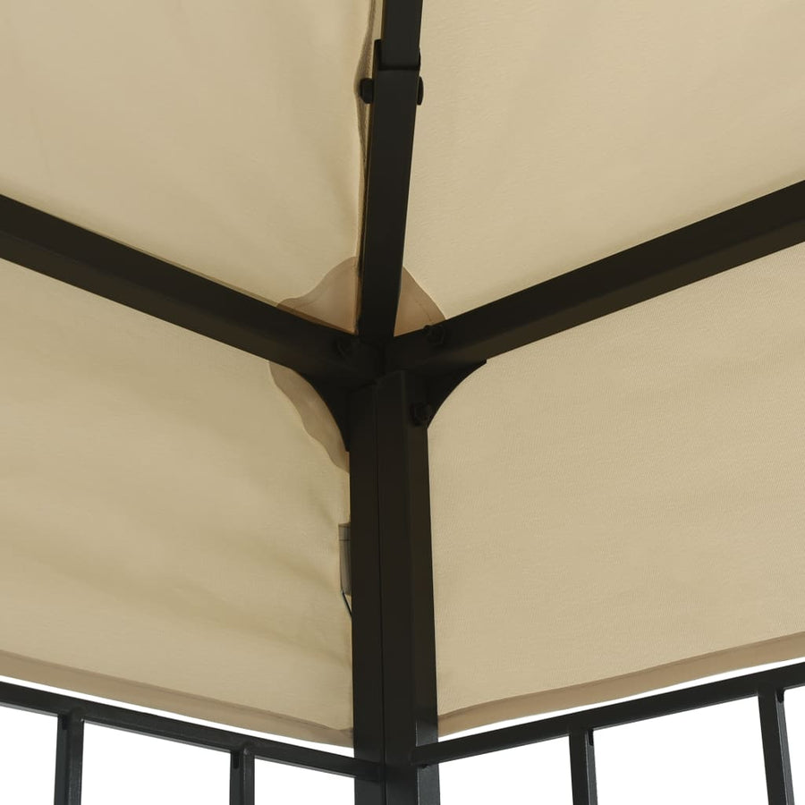 Prieel 3 x 6 m Crème