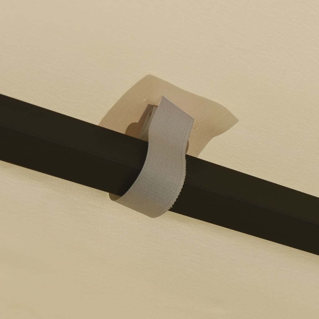 Prieel 3 x 6 m Crème