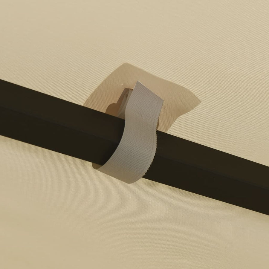 Prieel 3 x 6 m Crème