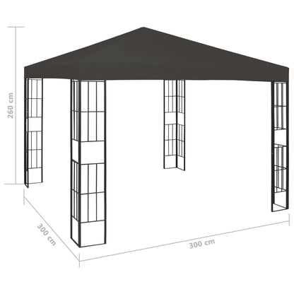 Prieel 3X3 M Antraciet