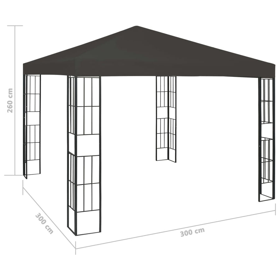 Prieel 3X3 M Antraciet