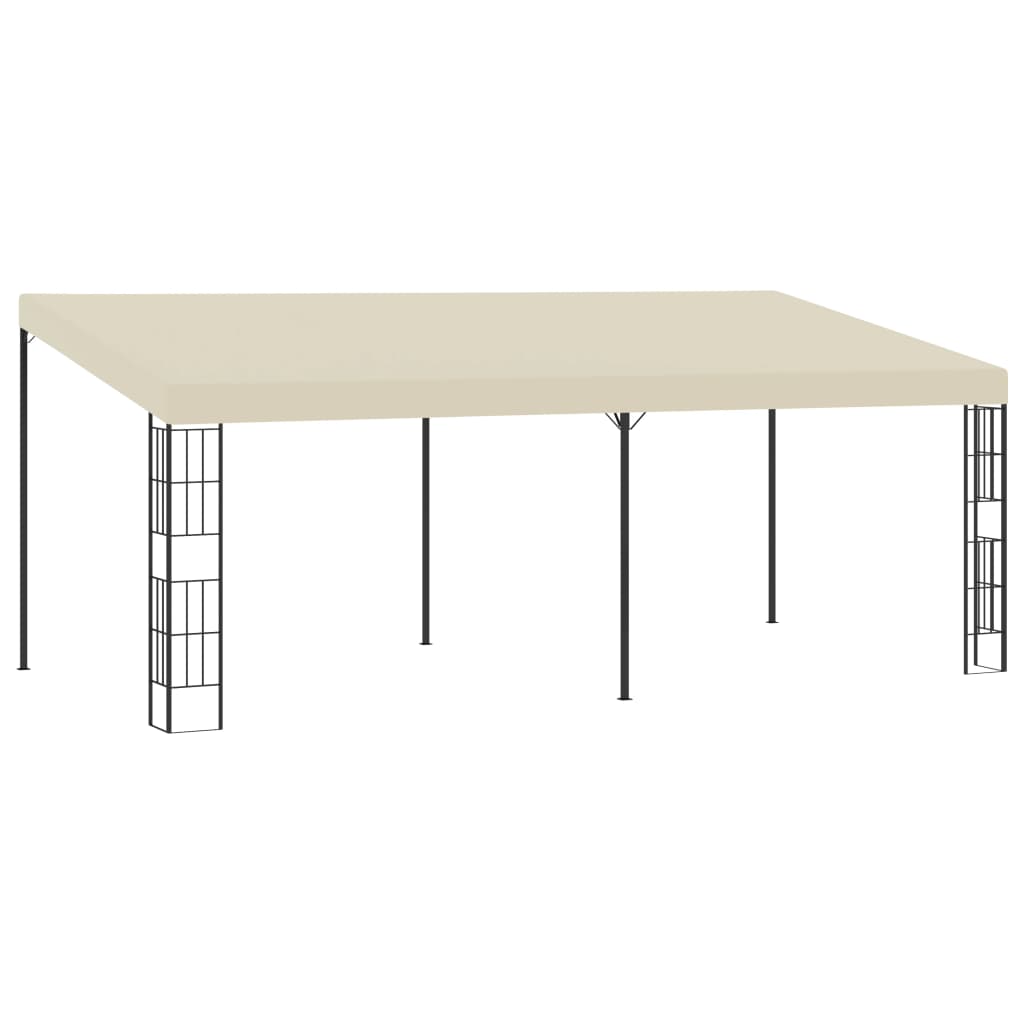 Wandprieel Stof Kleurig 3 x 6 m Crème