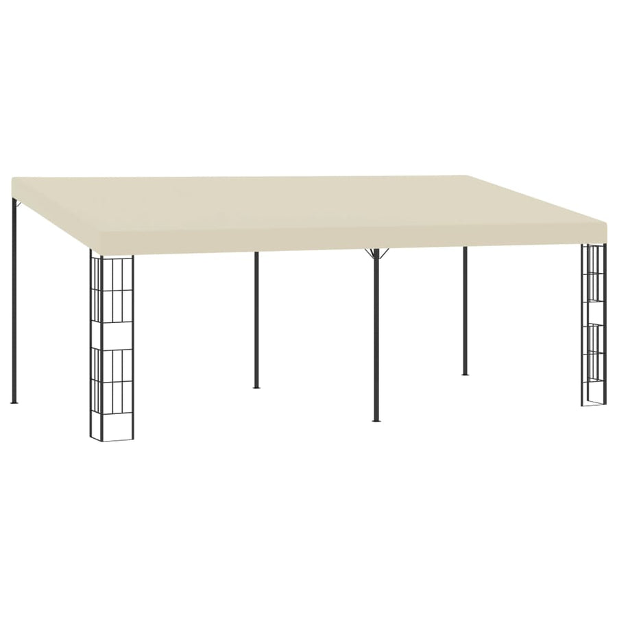 Wandprieel Stof Kleurig 3 x 6 m Crème