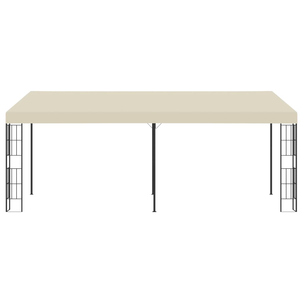 Wandprieel Stof Kleurig 3 x 6 m Crème
