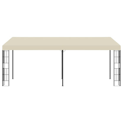 Wandprieel Stof Kleurig 3 x 6 m Crème