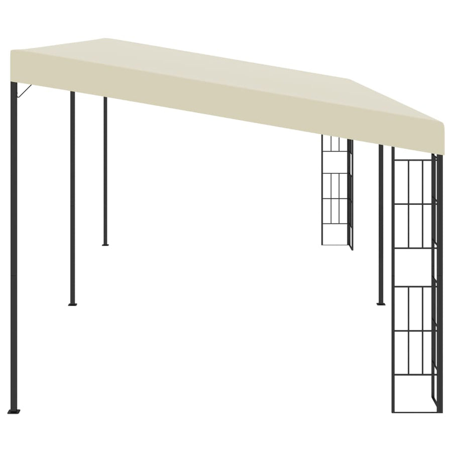 Wandprieel Stof Kleurig 3 x 6 m Crème