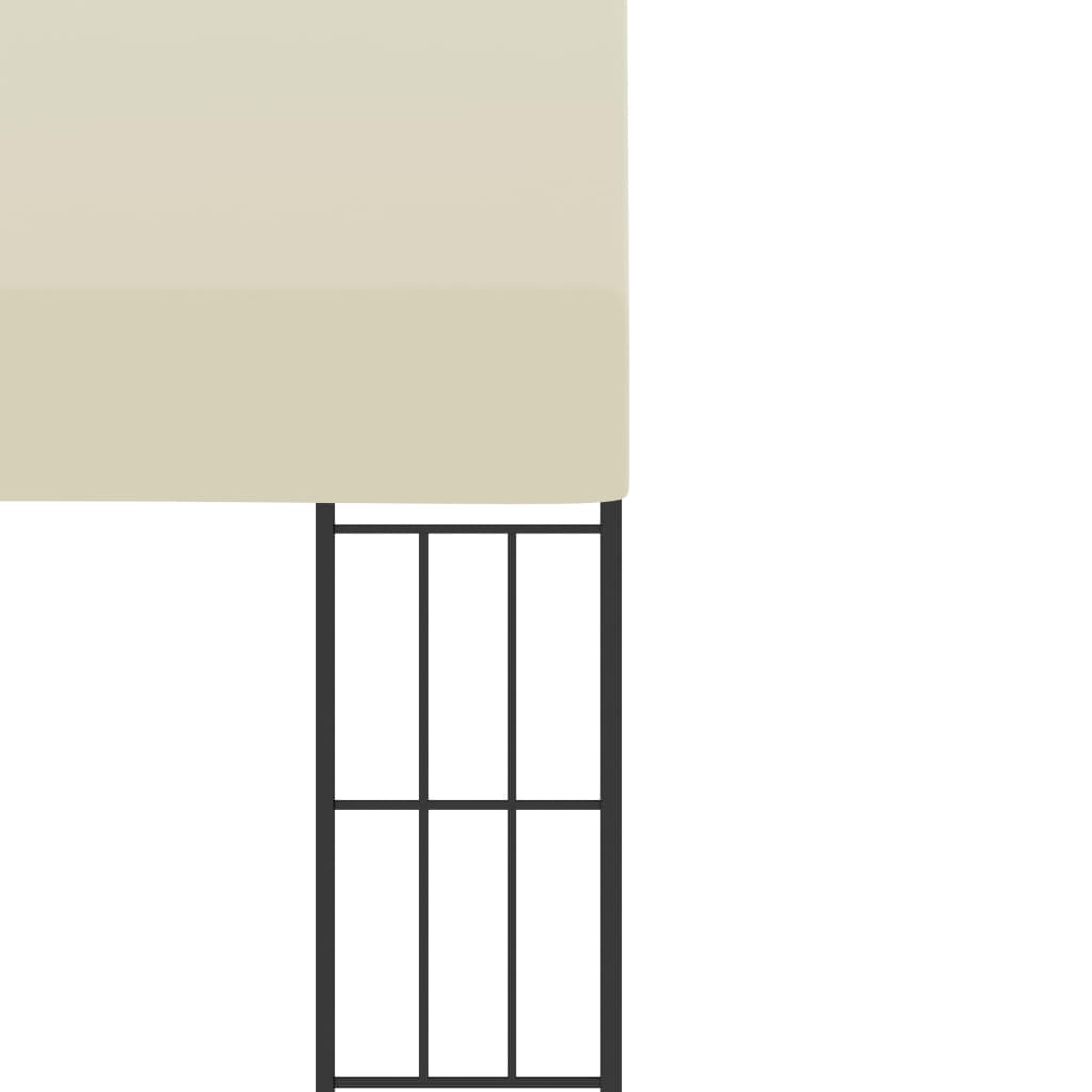 Wandprieel Stof Kleurig 3 x 6 m Crème