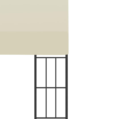 Wandprieel Stof Kleurig 3 x 6 m Crème