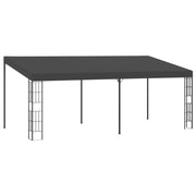 Wandprieel 3x6 m antraciet