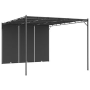Tuinprieel 4x3x2,25 m antraciet