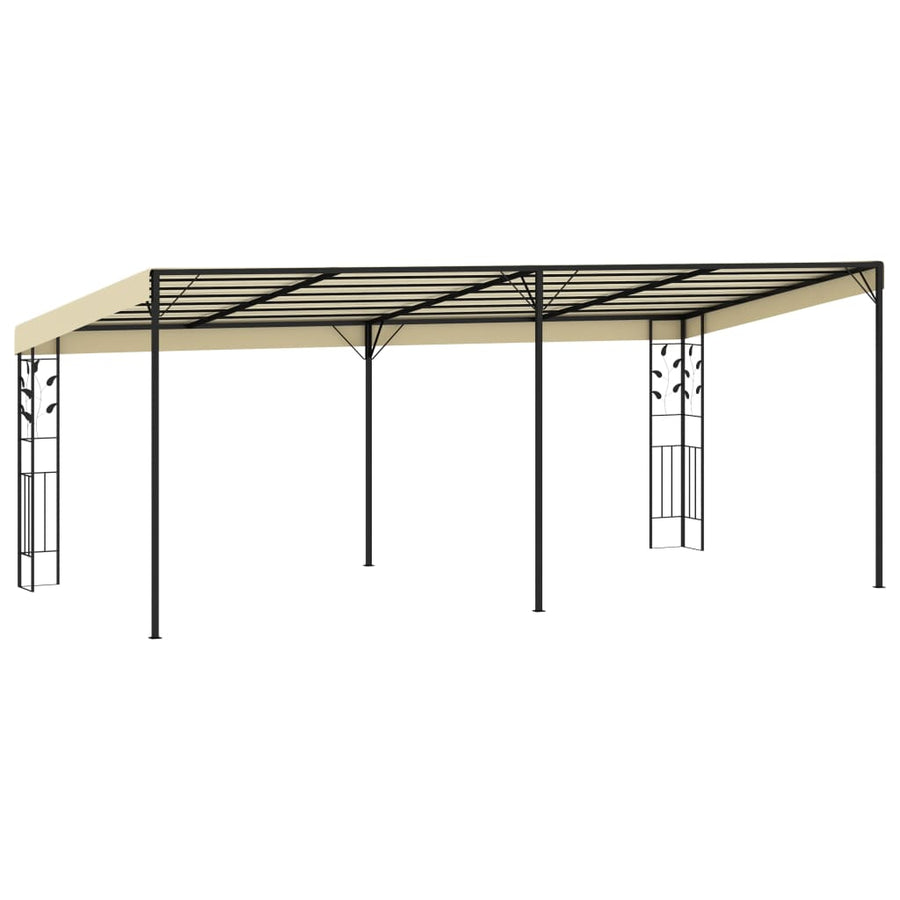 Wandprieel 6X3X2,5 M 6 x 3 x 2.5 m Crème