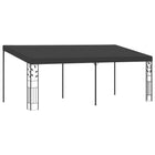 Wandprieel 6x3x2.5 m antraciet