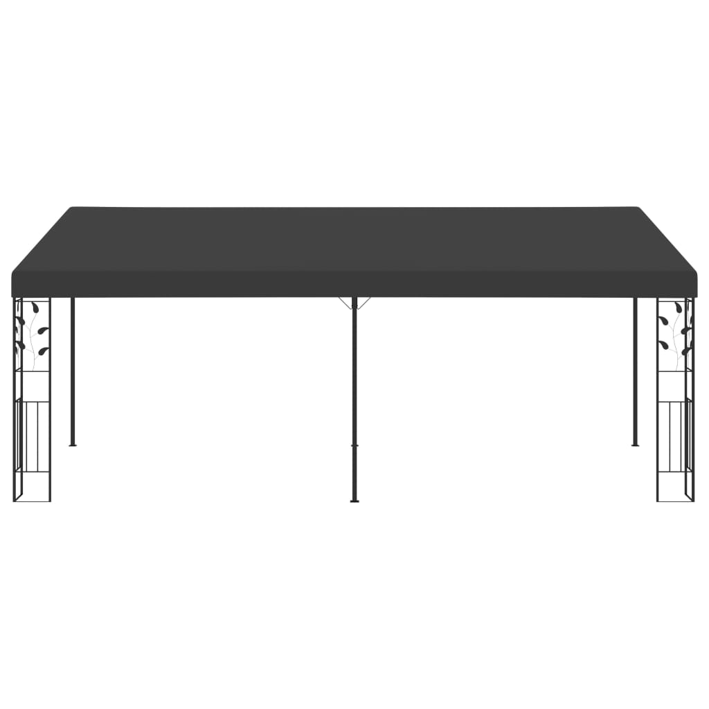Wandprieel 6X3X2,5 M Antraciet 6 x 3 x 2.5 m