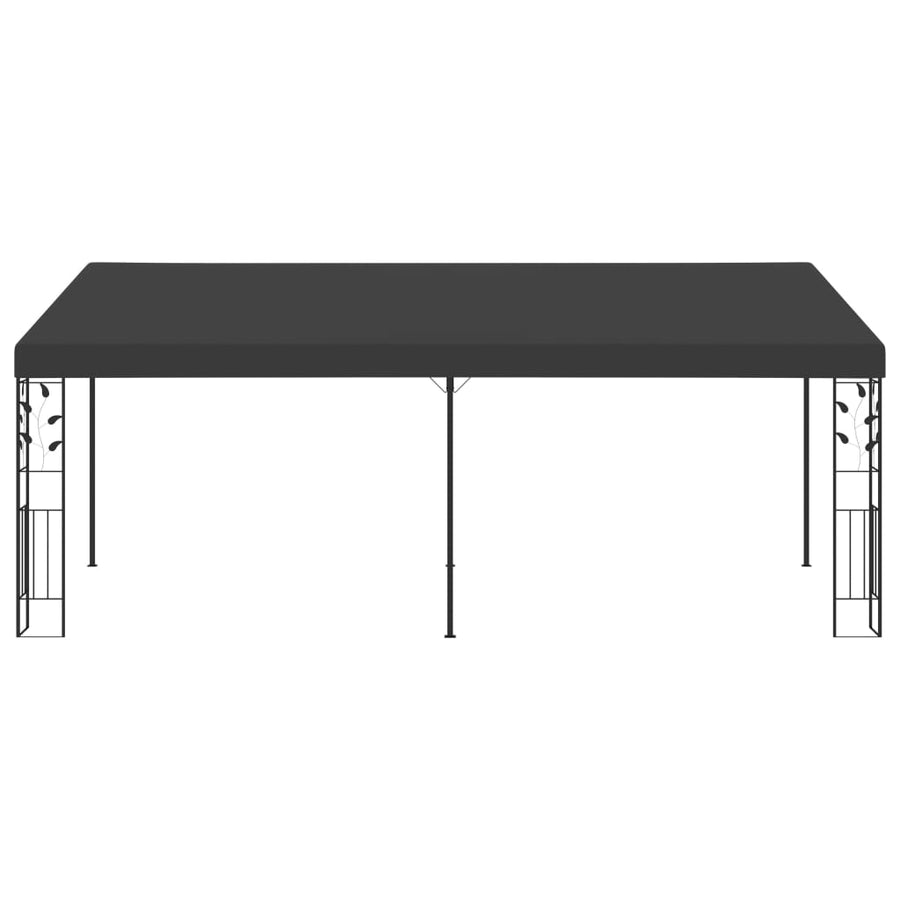 Wandprieel 6X3X2,5 M Antraciet