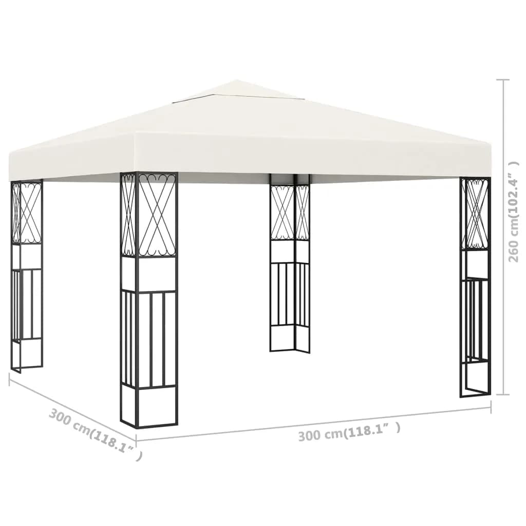 Prieel Stof 3 x 3 m Crème