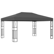 Prieel 3x4 m stof antraciet