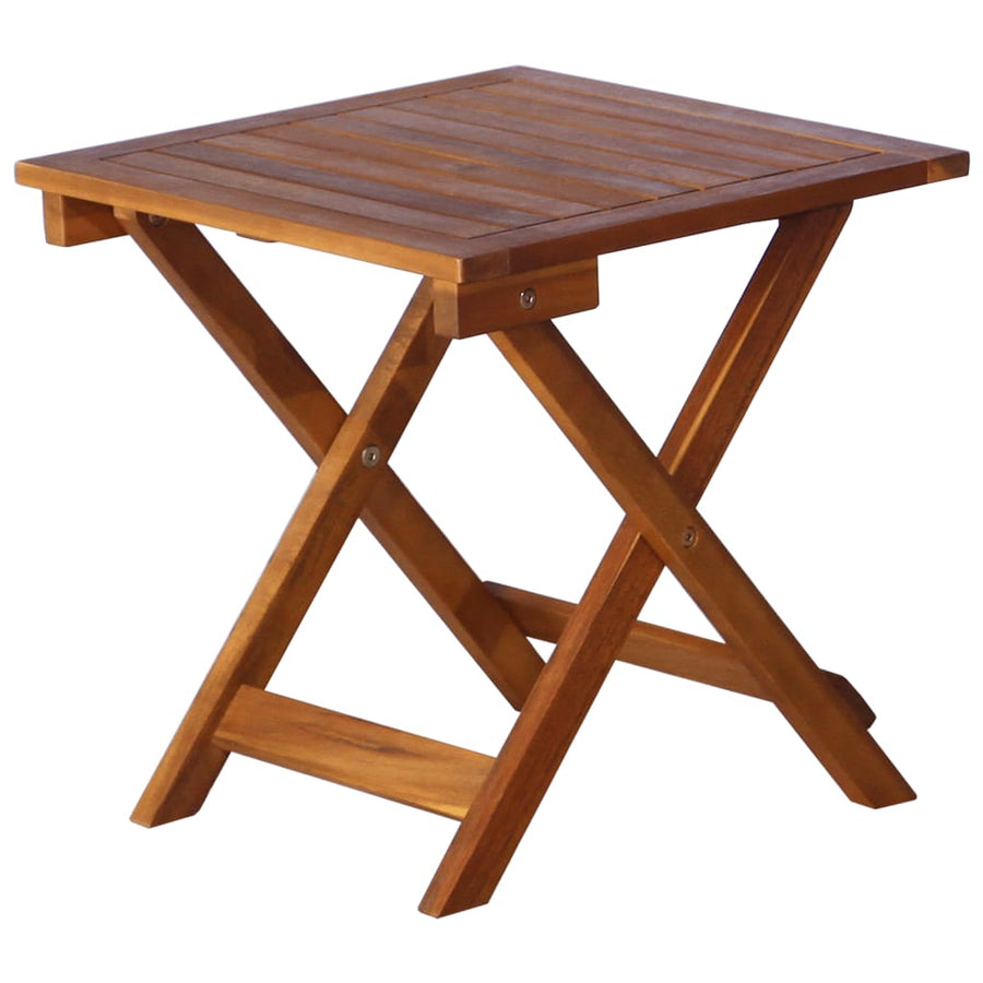 Ligbed Met Tafel Massief Acaciahout Bruin 1 ligbed met tafel